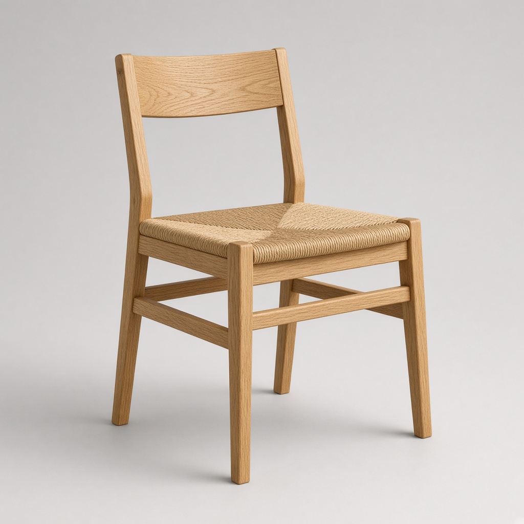 Oak dining chair